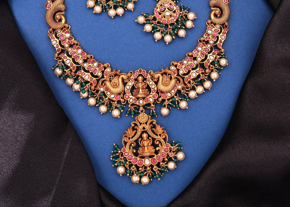 3D Laxmi Necklace